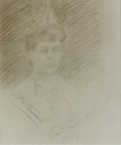 Portret van Maria Bakhmet