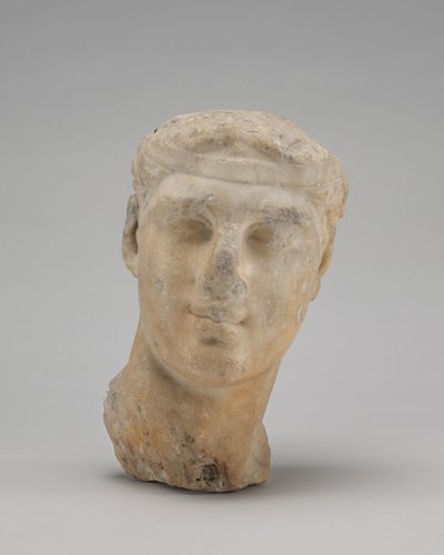 Hoofd van een Jongeling (Dionysos of een Volgeling?) door Probably Hellenistic