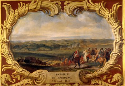 Slag bij Freiburg van 3 tot 9 augustus 1644 door Prosper Lafaye or Lafait