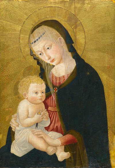 Madonna en kind, na 1445 door Pseudo Jacopino di Francesco