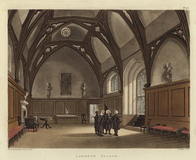 Lambeth Palace door Pugin and Rowlandson