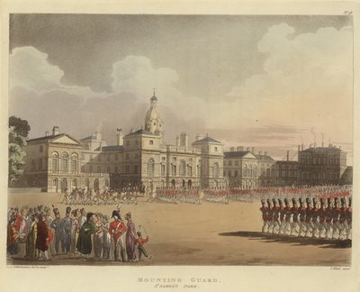 De Wacht Opzetten door Pugin and Rowlandson
