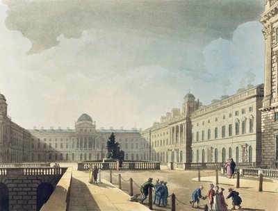 Somerset House, Strand, uit 