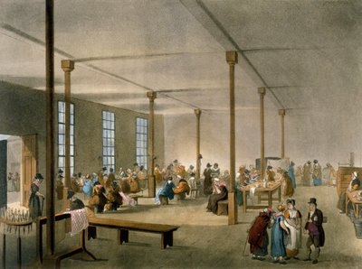 Het werkhuis, St James, Parish, Londen uit Ackermann