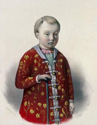 Grootvorst Dmitri Alexeevich van Rusland door Pyotr Fyodorovich Borel