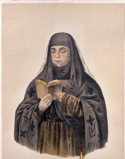 Portret van tsarina Eudoxia Feodorovna Lopukhina door Pyotr Fyodorovich Borel