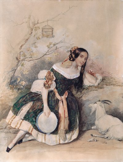 Esmeralda door Pyotr Fyodorovich Sokolov