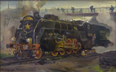 Locomotief IS20 door Pyotr Iosifovich Smukrovich