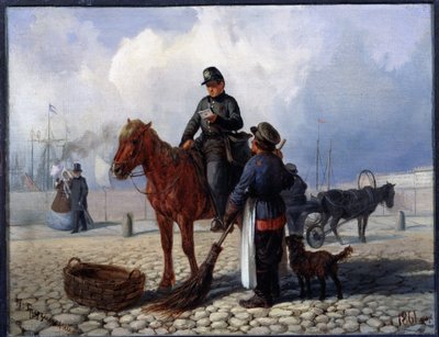 De postbode door Pyotr Nikolayevich Grusinsky