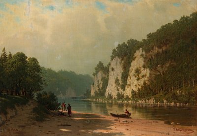 Chusovaya Rivier door Pjotr ​​​​Petrowitsch Wereschtschagin