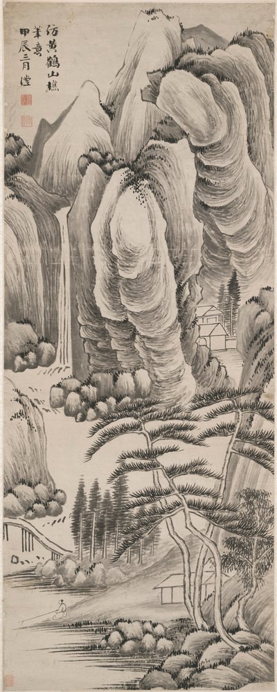 Landschap door Qian Feng
