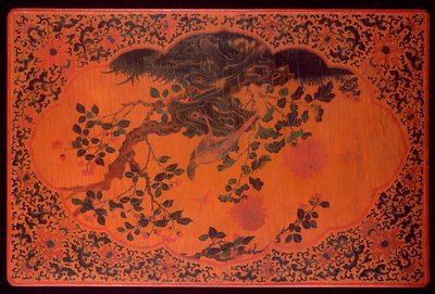 Tafelblad, Kangxi-periode (1662-1722) door Qing Dynasty Chinese School