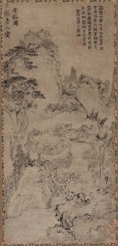 Thunder Creek door Qing Dynasty Chinese School