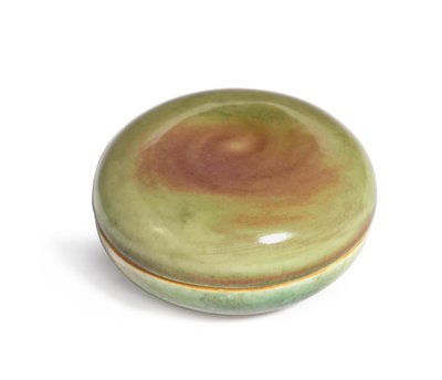 Zegel pasta doos en deksel, Yinse He door Qing Dynasty   Kangxi Period Chinese