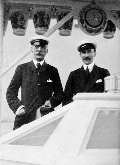 Graaf Benckendorff en Lord Errington, 1908 door Queen Alexandra