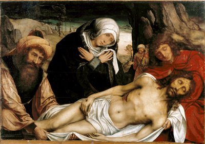 Pieta door Quentin Massys or Metsys