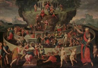 De Tabula van Cebes door Quentin Varin