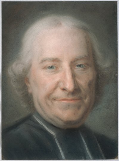 Portret van Claude Charles Deschamps door Quentin de la Latour