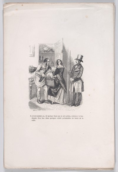 Restanten van de kleine ellende van het menselijk leven (1843) door Quichon