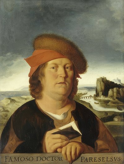Portret van Paracelsus (?) door Quinten Massys