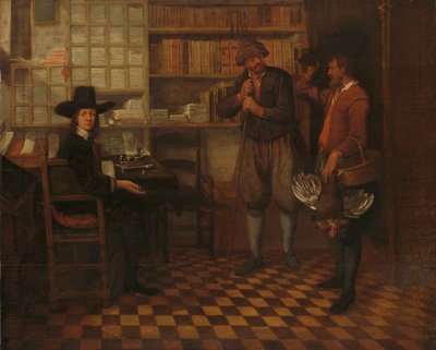  door Quiringh Gerritsz. van Brekelenkam