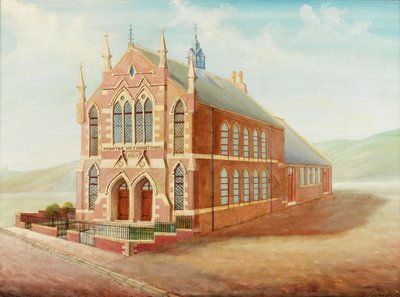 Moor Street Primitive Methodist Church door R.M. Hall