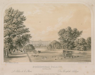 Buckingham Palace vanuit St James