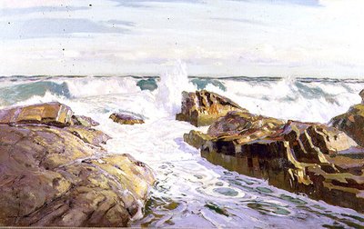 Ochtendlicht, St. Ives, c.1922 door R. Borlase Smart