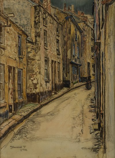 St Andrews Street, St Ives door R. Borlase Smart