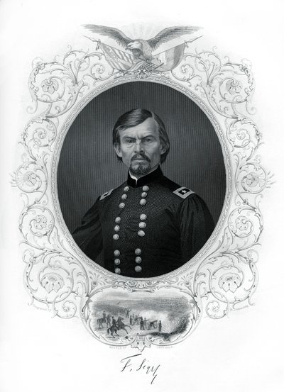 Generaal Franz Sigel, Unie-generaal in de Amerikaanse Burgeroorlog, 1862-1867 door R. Dudensing