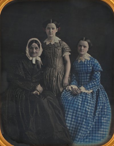 Zonder Titel Portret van Drie Vrouwen door R. Emmert Churchill