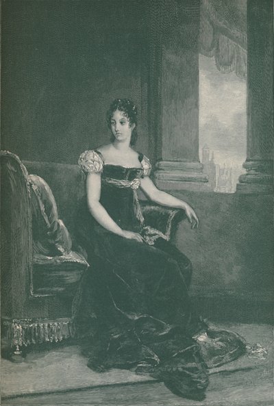 Eugénie Bernardine-Désirée Clary - Mme. Bernadotte, koningin van Zweden, 1811, 1896 door R. G. Tietze