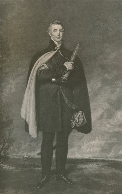 Veldmaarschalk Arthur Wellesley, hertog van Wellington, ca. 1810, 1896 door R. G. Tietze