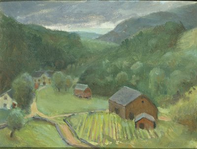 Landschap door R. G. Wilson