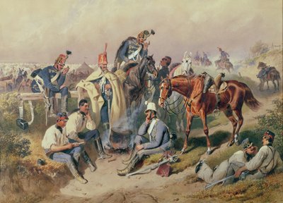 Huzarenkamp door R Gobel