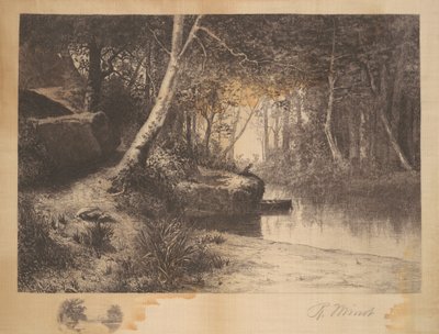 Een rustige hoek door R. Minot