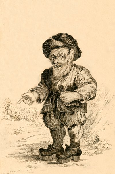 Bertholde, Eerste Minister van Alboinus Koning van Lombardije, 1821 door R. Page