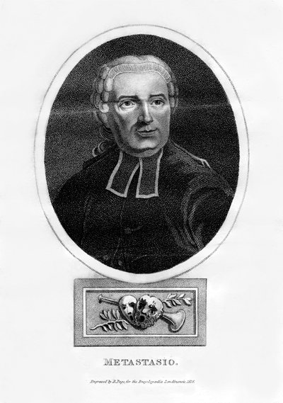 Metastasio, Italiaanse dichter, 1816 door R. Page