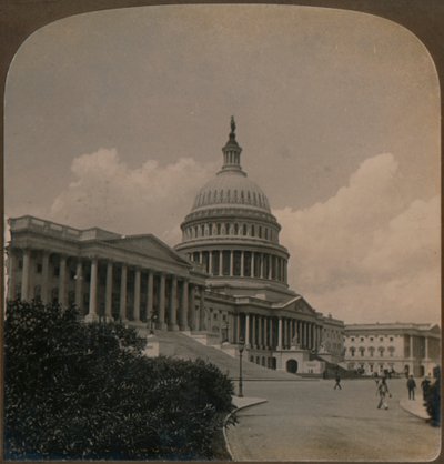 Capitool van de Verenigde Staten, Washington, D.C., V.S., 1902 door R. Y. Young