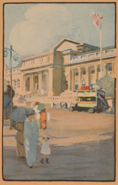 New York Public Library, 1914 door Rachael Robinson Elmer