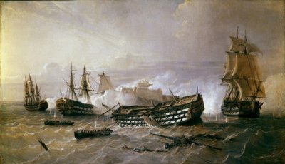 Verdediging van het Havana-schiereiland in 1762 door Rafael Monleon y Torres