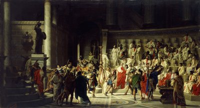 De Laatste Senaat van Julius Caesar door Raffaele Giannetti