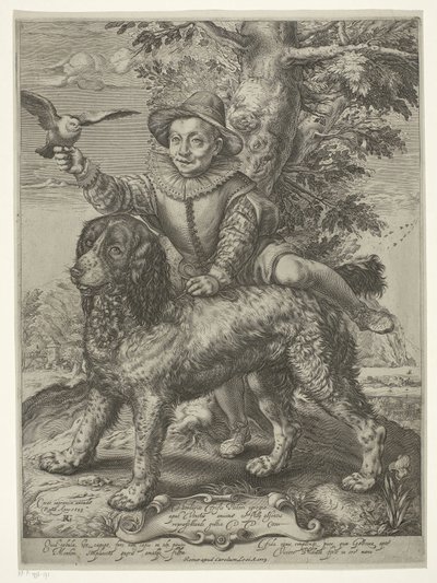 Portret van Frederik de Vries door Raffaello Guidi