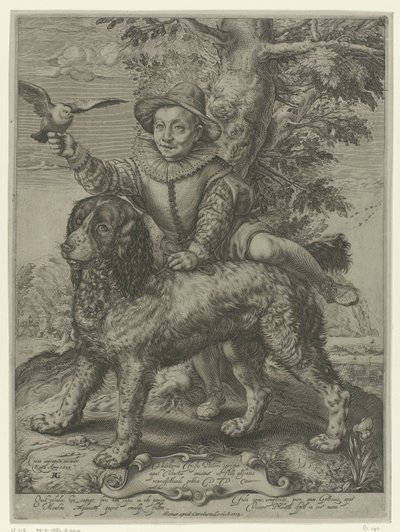 Portret van Frederik de Vries door Raffaello Guidi
