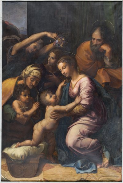 Heilige Familie van Frans I door Raffaello Sanzio Raphael
