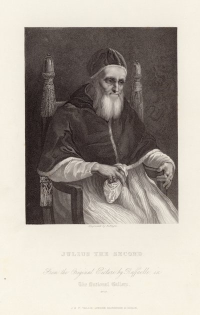 Julius de Tweede door Raffaello Sanzio Raphael