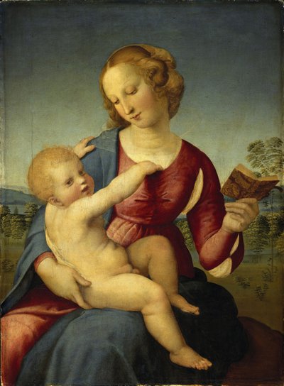 Madonna Colonna, 1508 door Raffaello Sanzio Raphael