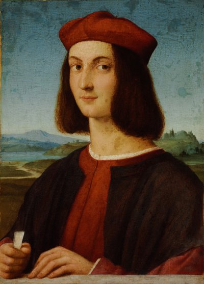Portret van Pietro Bembo door Raffaello Sanzio Raphael