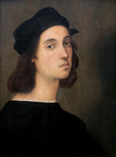 Zelfportret, 1505-1506 door Raffaello Sanzio Raphael