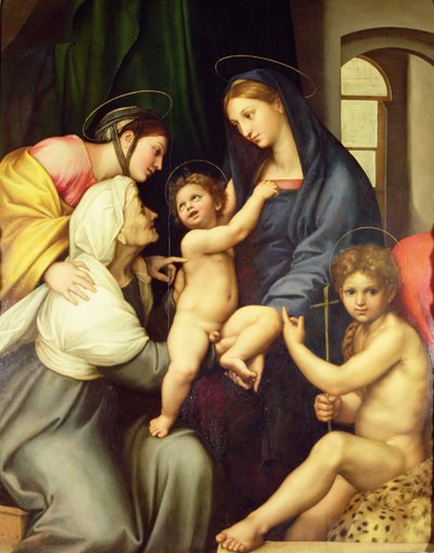 De Heilige Familie door Raffaello Sanzio Raphael